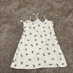 Outdoor Voices White Floral Dress